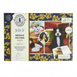 image of Kirstie Allsopp Needle Felting Cats Craft Kit