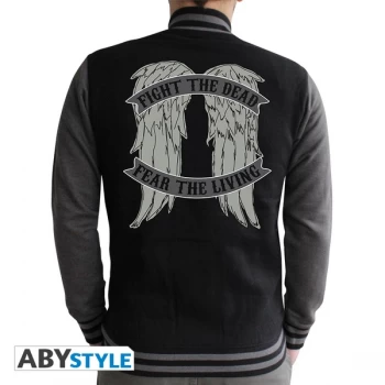 Image of The Walking Dead - Angel Wings Mens XX-Large Hoodie - Black