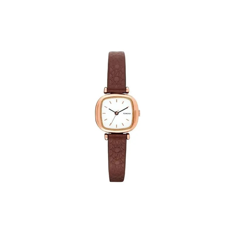 Image of Komono Womens watch Komono Moneypenny Monogram Marron Female 22/24x7,6x10 mm
