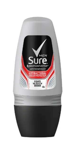 image of Sure Motion Sense Antibacterial Odour Protection Deodorant 50ml