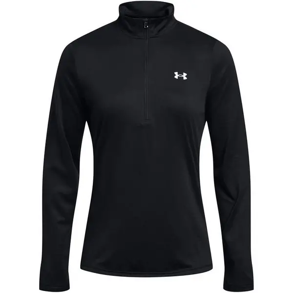 Image of Under Armour Tech Half Zip Top Womens - Black 8