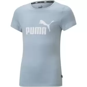 image of Puma Logo Tee G - Blue