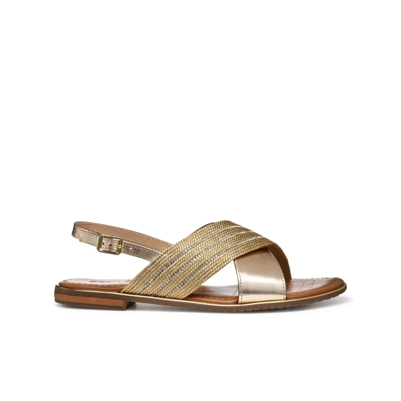 Image of Geox Womens sandals Geox Sozy Plus Beige Female 37