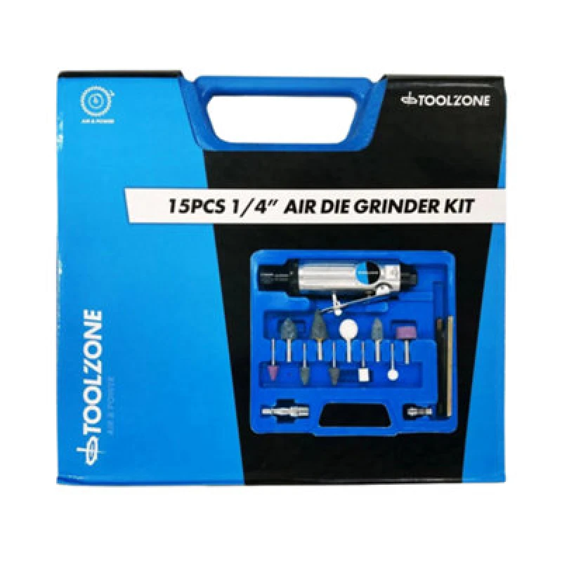 Image of Toolzone 1/4" Die Grinder Kit KDPAT021