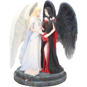 Image of Dark and Light Angels Figurine
