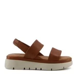 Dune London Location Sandals - Brown