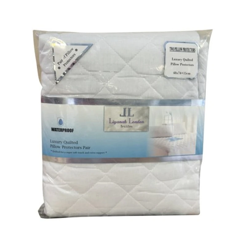 Image of Unbranded Quilted Waterproof Pillow Protector Pairs (Pack of 20) D0013 D0013