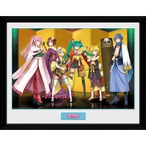 Image of Hatsune Miku - Kuroshishi Unit Collector Print