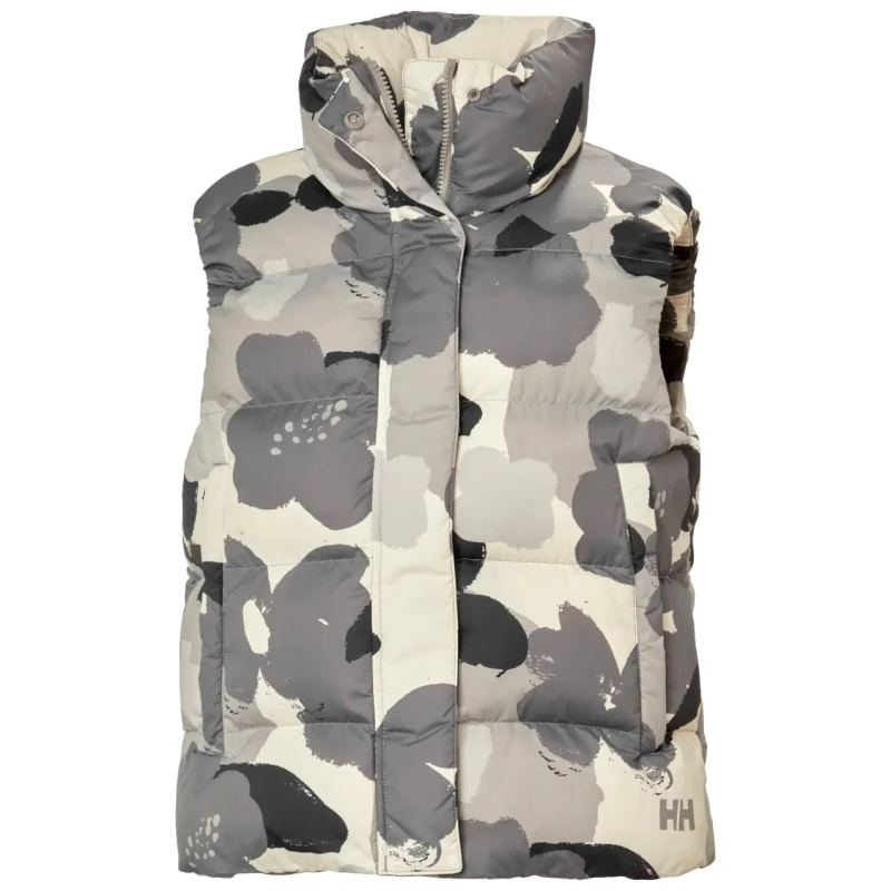 Image of Helly Hansen Womens Helly Hansen Jade Puffer Vest Gris Female L