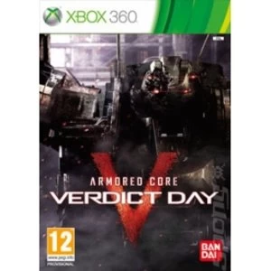 Image of Armored Core Verdict Day Game