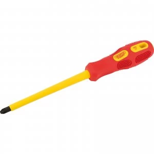 image of Draper Expert VDE Insulated Pozi Screwdriver PZ3 150mm