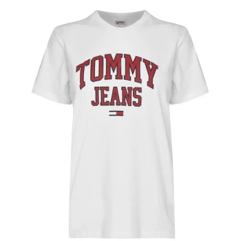 Image of Tommy Jeans Collegiate T Shirt - White