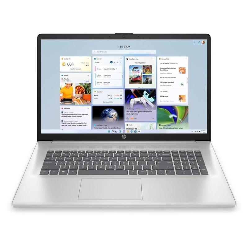 Image of HP 17-cp2005na Laptop, 17.3" FHD Screen, AMD Ryzen 3, 8GB RAM, 512GB SSD (9S9P7EA#ABU) LAHEW-9S9P7EA