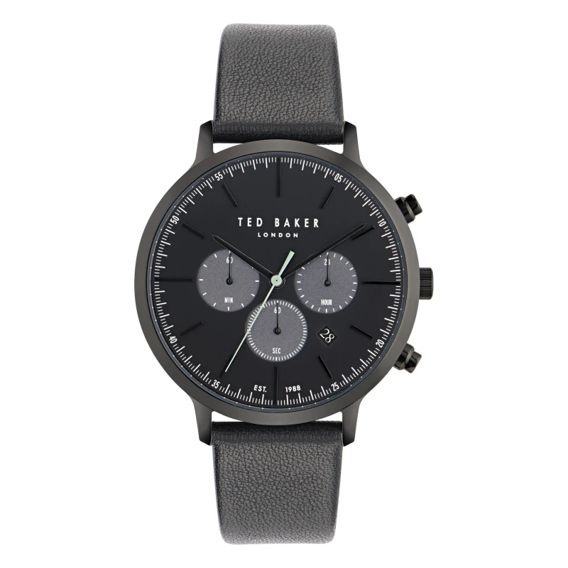 Image of Ted Baker Mens Haarvin Quartz Analogue Watch Multi male One Size