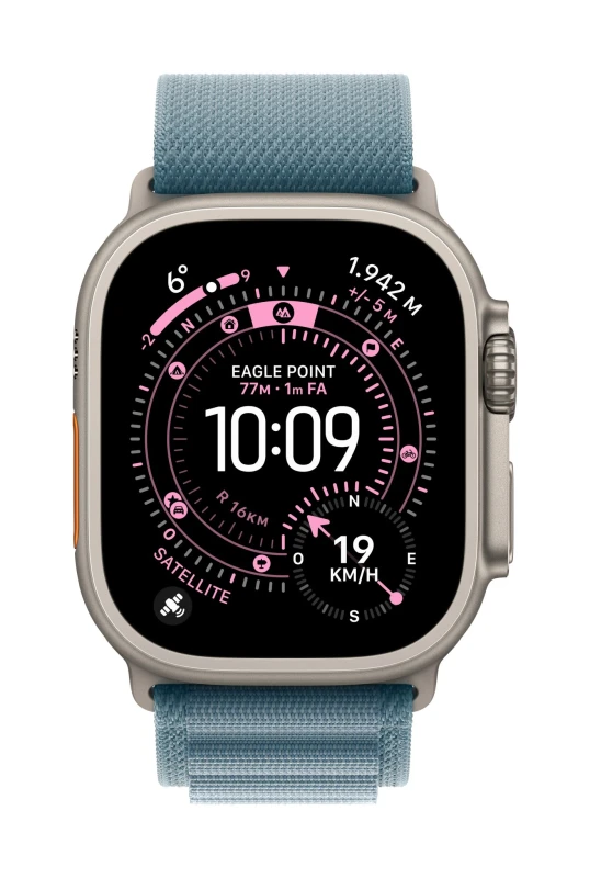 Image of Apple Apple MG9K4ZM/A Smart Wearable Accessories Band Blue Titanium, Polyester, Spandex MG9K4ZM/A