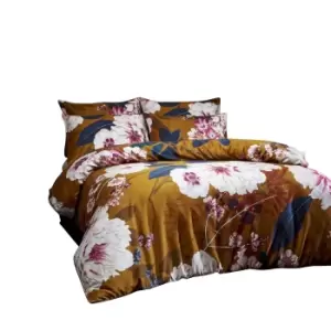 Image of Paoletti Kyoto Duvet Cover Set (Double) (Multicoloured)