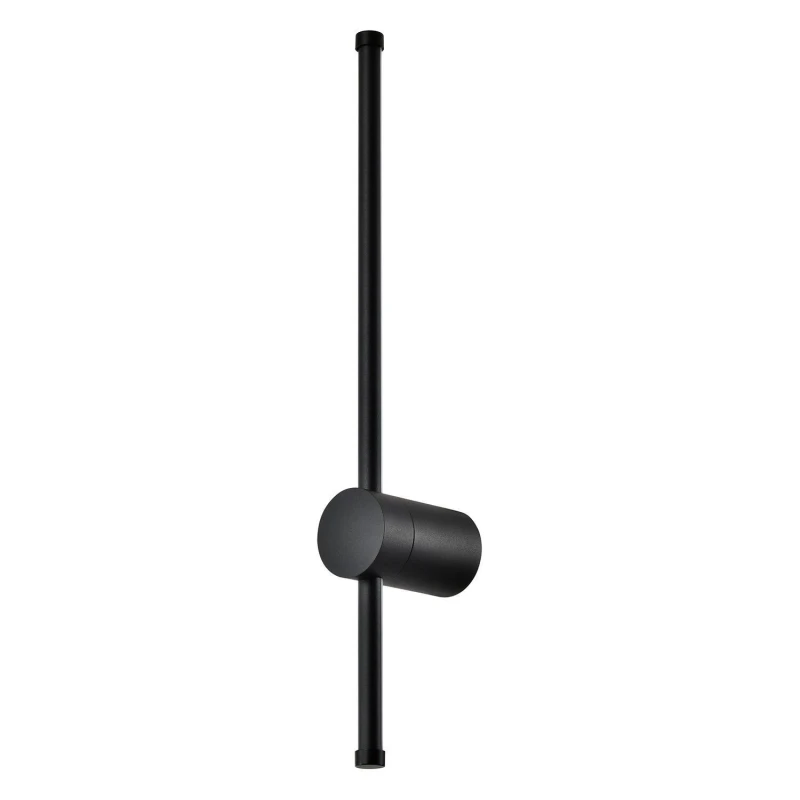Image of Happy Homewares Modern & Sleek Stick Style Ambient LED Wall Light Fitting in Black Unisex