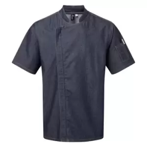 Image of Premier Unisex Adult Short-Sleeved Chef Jacket (XS) (White)