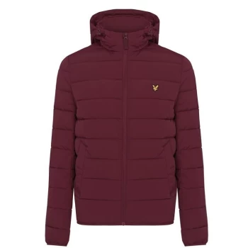 Image of Lyle and Scott L & S Lightweight Puffer Jacket - Red