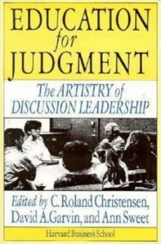 Image of Education for Judgment by C. Roland Christensen Paperback