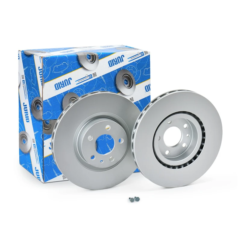 Image of JURID 561520JC Brake disc COAT+ Vented, Coated, with bolts/screws Brake Disc (82)
