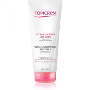 Image of Topicrem UH BODY Ultra-Moisturizing Body Milk Deep Moisturizing Body Lotion For Dry and Sensitive Skin 200ml