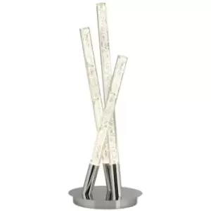Image of Searchlight Bubbles 3 Light Acrylic LED Table Lamp