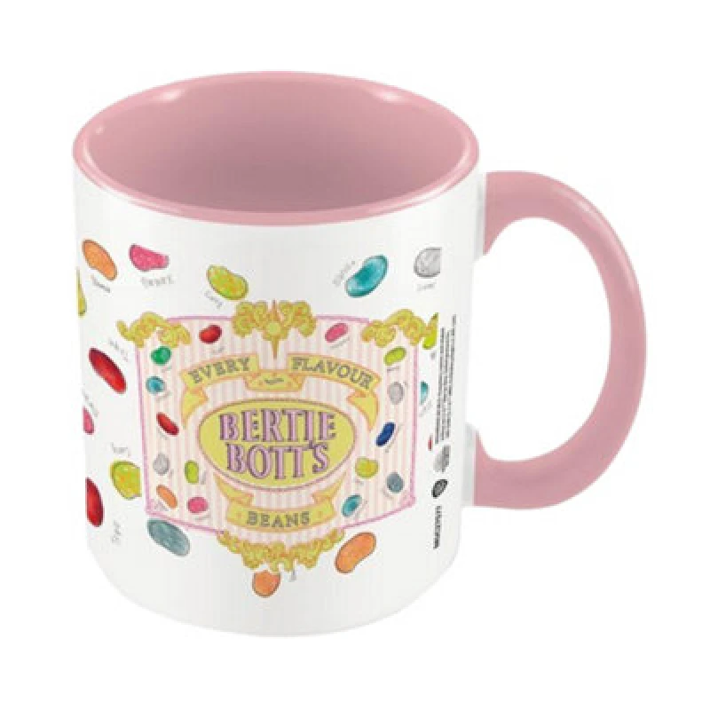 Image of Harry Potter Bertie Botts Every Flavour Beans Inner Two Tone Mug White unisex