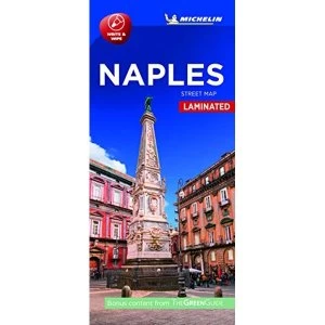 Image of Naples - Michelin City Map Laminated 9217 Laminated City Plan Sheet map 2018
