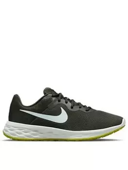 Image of Nike Revolution 6 - Green/Navy, Green/Navy, Size 11, Men