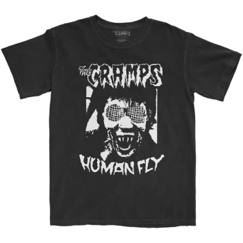 Image of The Cramps - Human Fly Unisex Large T-Shirt - Black