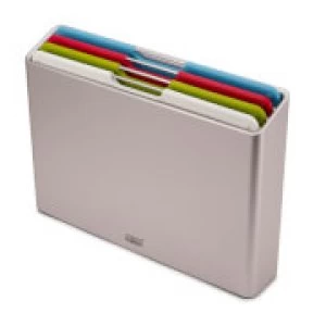 Image of Joseph Folio 4 Piece Chopping Board Set (Regular) - Silver