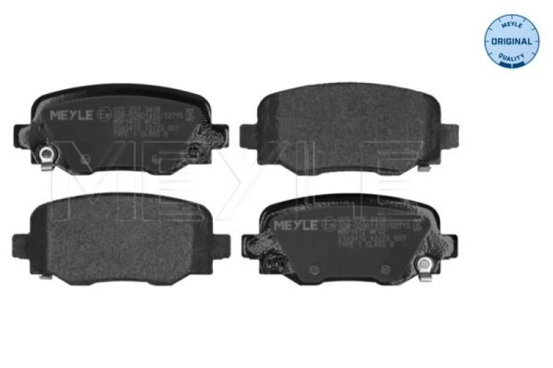 Image of Brake pad set MEYLE 025 257 3418