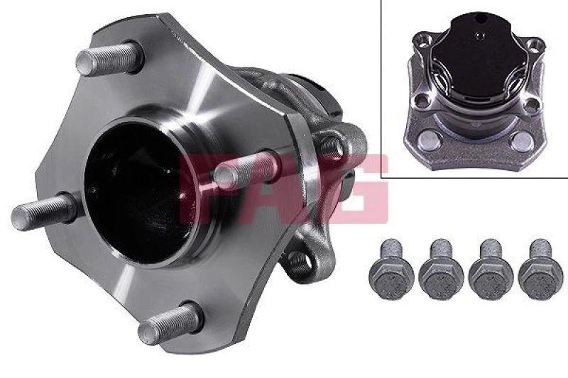 Image of Wheel bearing kit FAG 713 6330 40