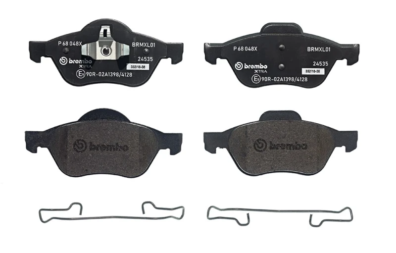 Image of BREMBO Brake pad set BREMBO P 68 048X