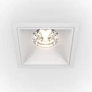 Image of Maytoni Alfa LED Square Dimmable Recessed Downlight White, 1150lm, 3000K