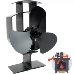 Image of Heat Powered 3 Blade Stove Fan M&amp;W