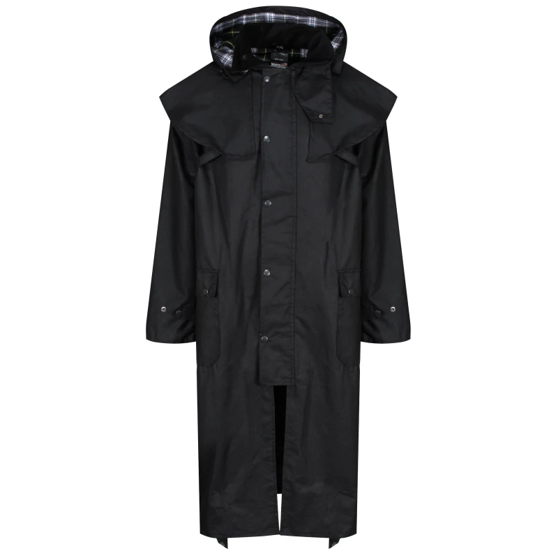 Image of Regatta Cranbook Wax Jacket - Black M