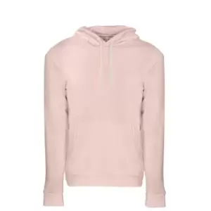 image of Next Level Adults Unisex Fleece Pullover Hoodie (3XL) (Desert Pink)