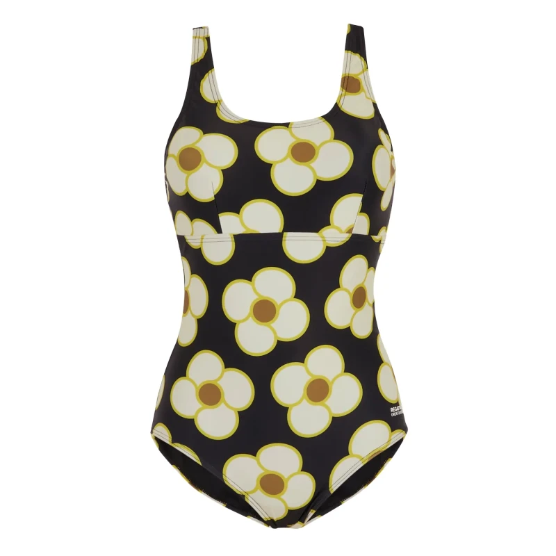 Image of Womens 1 Piece swimsuit Regatta Orla Kiely Noir Female 36