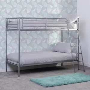 Image of Brandon Metal Bunk Bed Silver