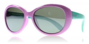 image of Polaroid Junior PLD8004S Sunglasses Lilac and Turquoise T5F Polariserade