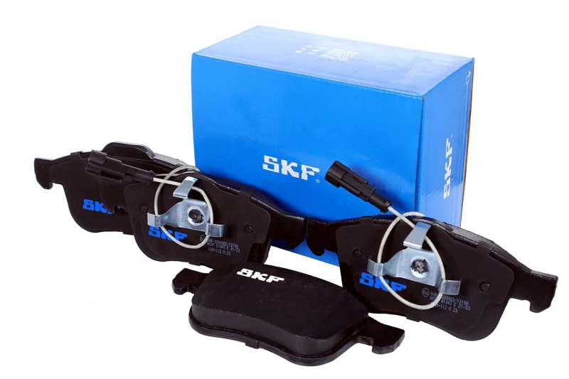 Image of SKF VKBP 81043 E Brake pad set incl. wear warning contact Brake Pad Set,disc brake (402)