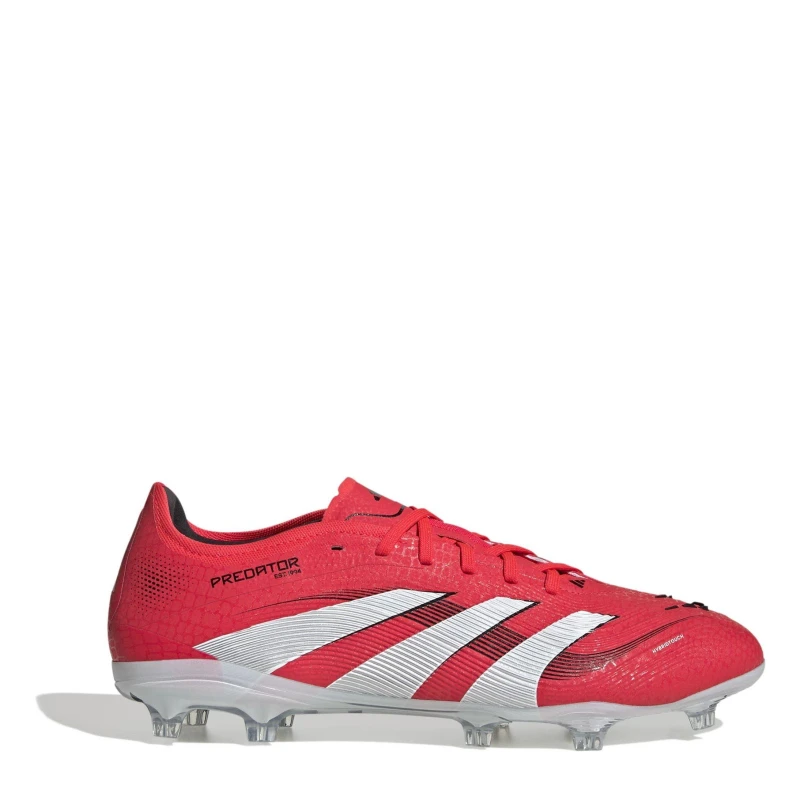 Image of adidas Predator Pro Firm Ground Football Boots Red/White male 6.5 (40)