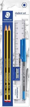 image of Staedtler Student Set Plastic, Wood, Rubber