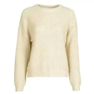 image of Only ONLFIOLA womens Sweater in Beige - Sizes S,M,L,XL