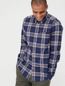 Image of Barbour Highland 27 Check Shirt - Navy