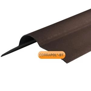 Image of Corrapol-BT Brown Corrugated Bitumen Ridge 930mm