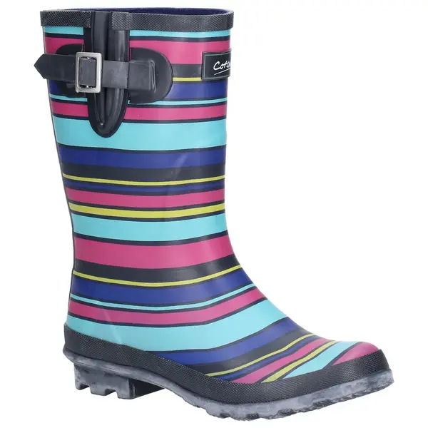 image of Cotswold Womens Paxford Short Wellies Wellington Boots - UK 3