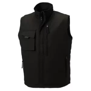 Image of Russell Mens Workwear Gilet Jacket (3XL) (Black)